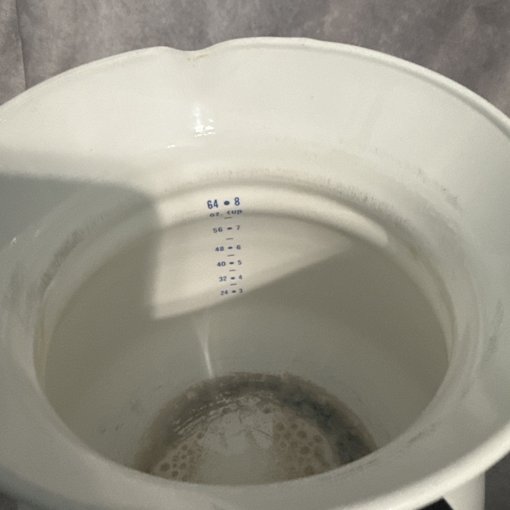 Vintage Corning Ware Blue Cornflower Drip Large P-118  8-Cup 2 QT Coffee Maker - Picture 15 of 16